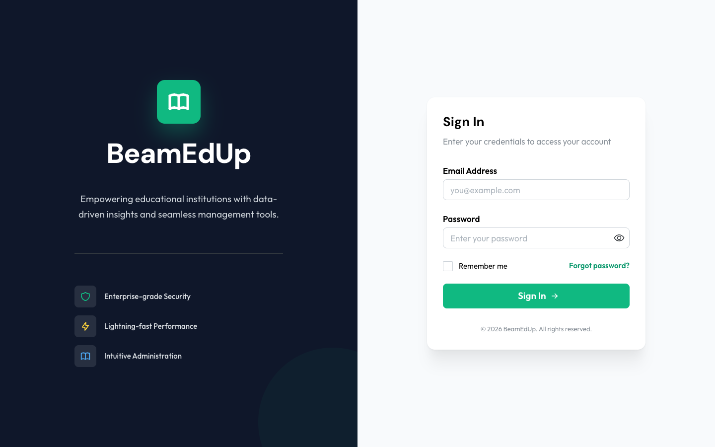 Login Page